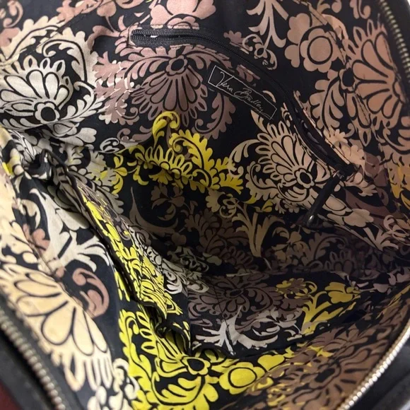 Vera Bradley Black Quilted Shoulder Bag - Picture 5 of 5
